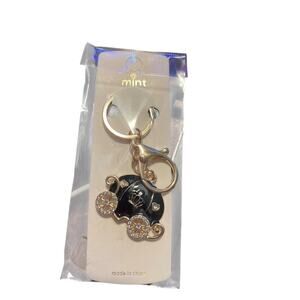 MINT BLACK PUMPKIN PRINCESS STAGECOACH CARRIAGE WITH GOLD PLADED